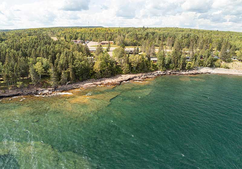 About Gooseberry Park Cottages & Motel on Lake Superior in Two